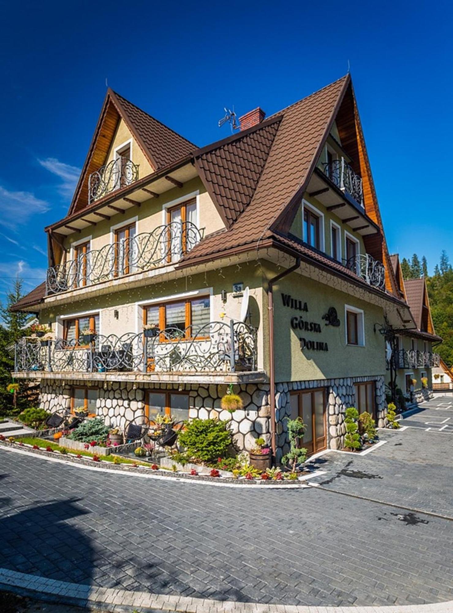 Willa Gorska Dolina Jacuzzi & Sauna Poronin Exteriér fotografie