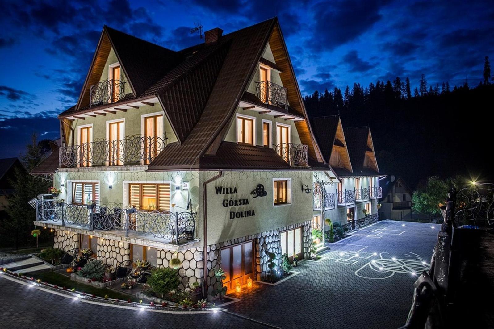 Willa Gorska Dolina Jacuzzi & Sauna Poronin Exteriér fotografie